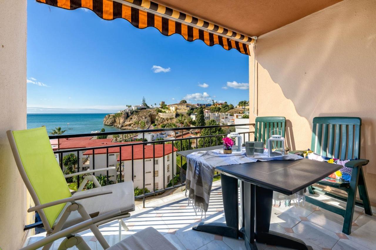 Wintowinrentals 1St Linea De Playa Vista Al Mar Y Piscina La Cala Del Moral Exterior foto