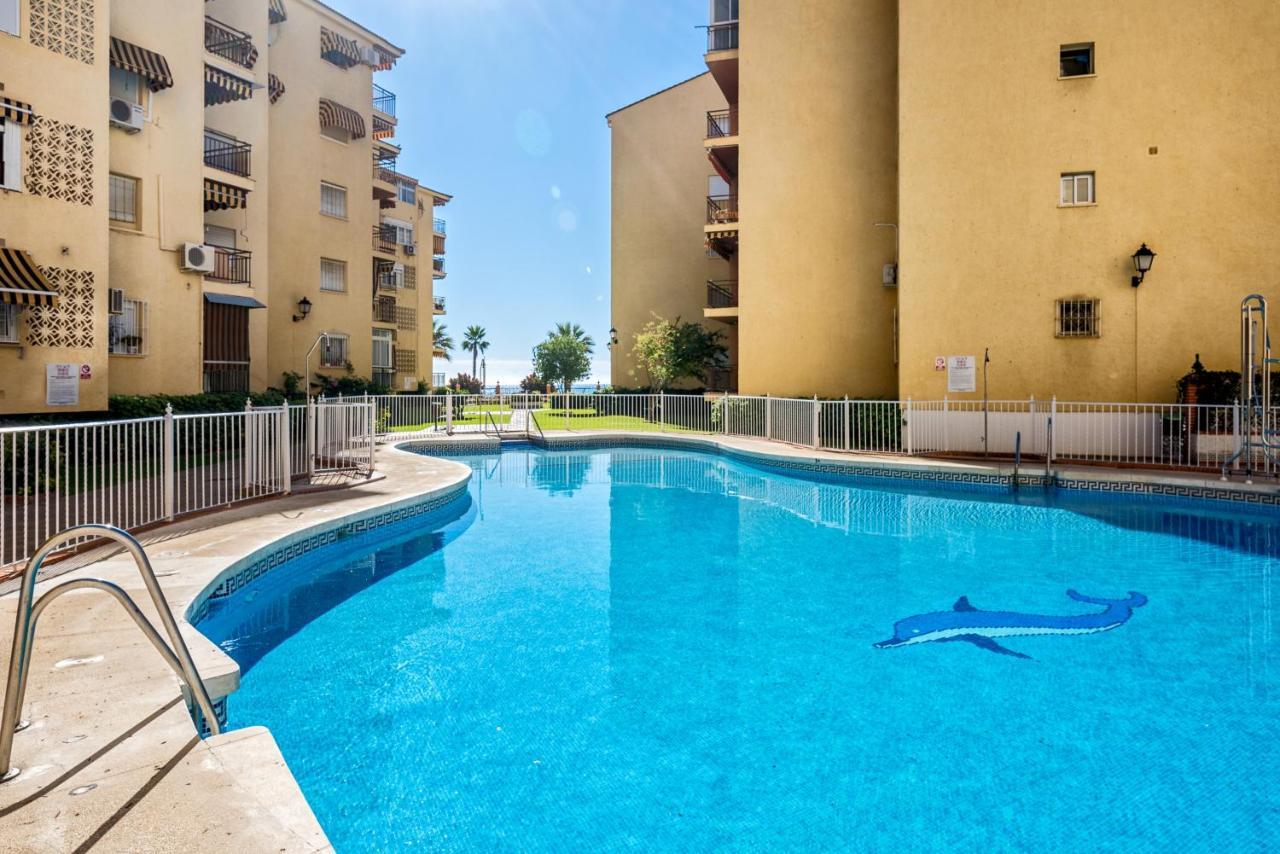 Wintowinrentals 1St Linea De Playa Vista Al Mar Y Piscina La Cala Del Moral Exterior foto